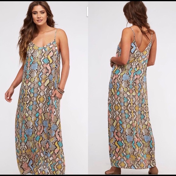 Snake print maxi dress - Picture 1 of 1